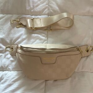 Beige Crossbody Bag